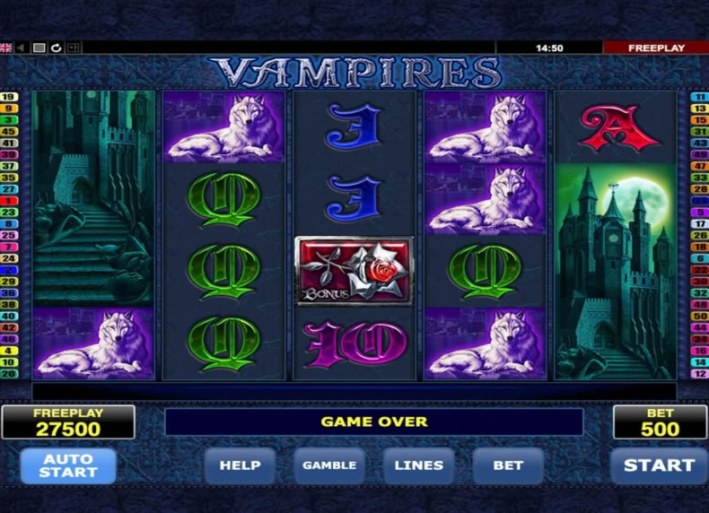Vampires game - play for free