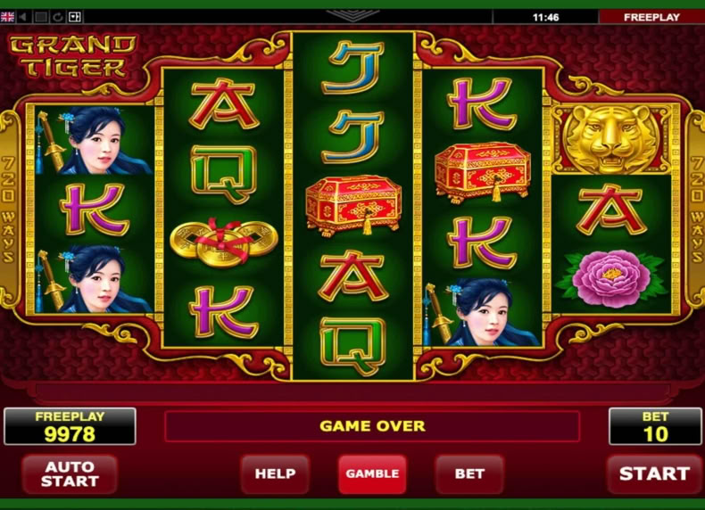 Grand Tiger game - play for free