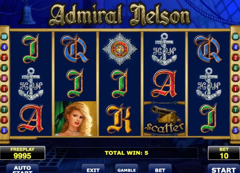Admiral Nelson game - play for free