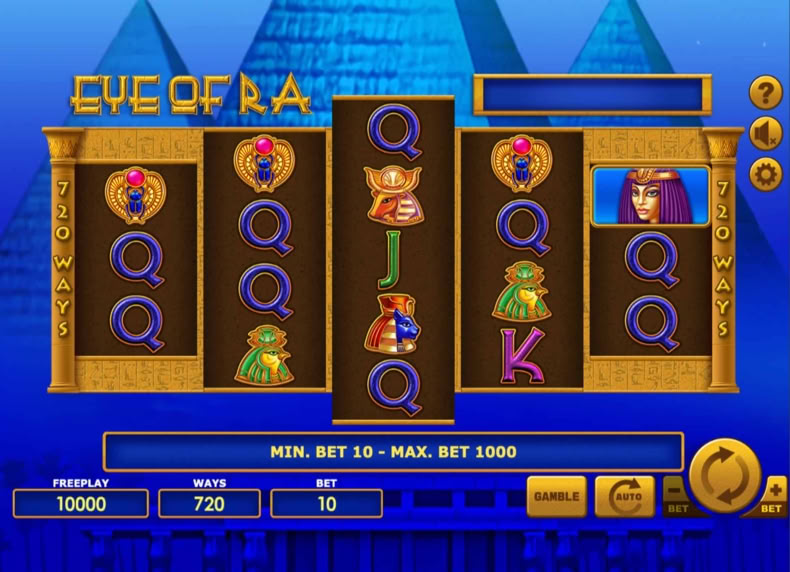 Eye of Ra game - play for free
