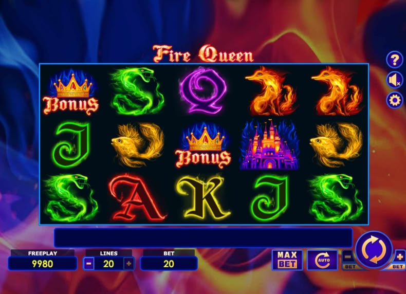 Fire Queen game - play for free