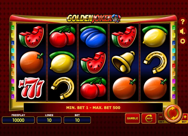 Golden Joker game - play for free