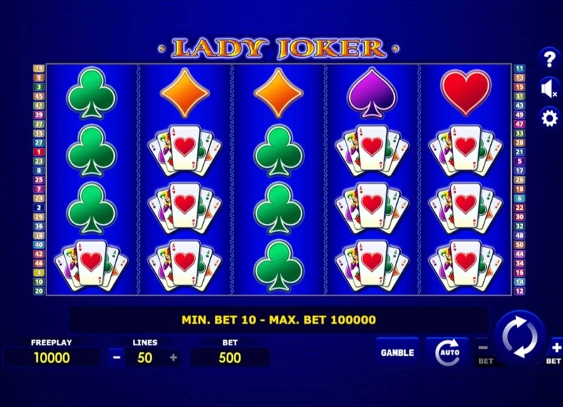 Lady Joker game - play for free