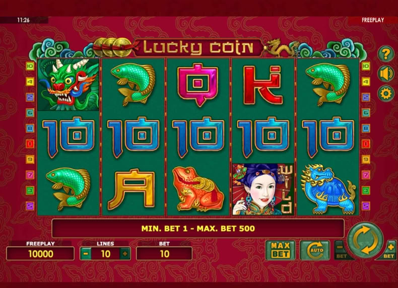 Lucky Coin game - play for free