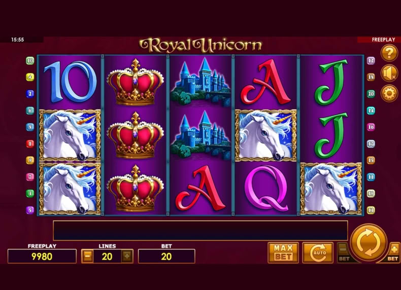 Royal Unicorn game - play for free