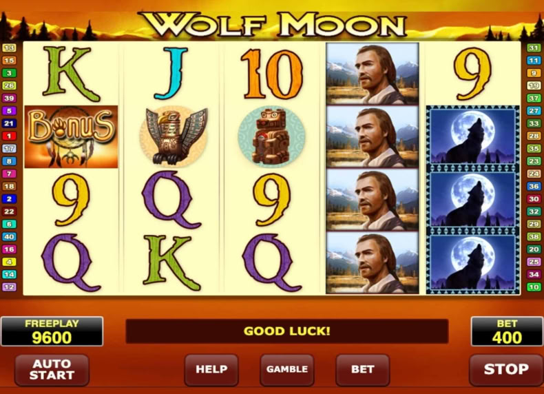 Wolf Moon game - play for free