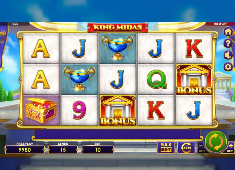 King Midas game - play for free