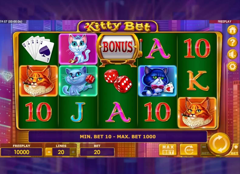 Kitty Bet game - play for free