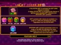 Lucky Joker 20 Extra Gifts