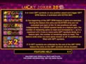 Lucky Joker 20 Extra Gifts
