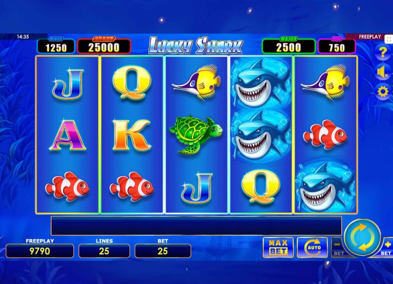Lucky Shark game - play for free