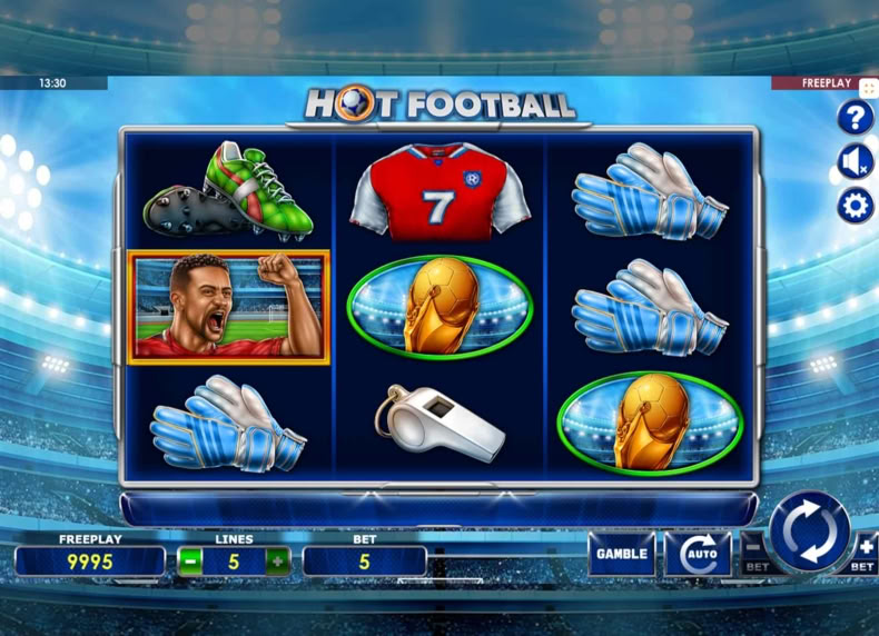 Hot Football game - play for free