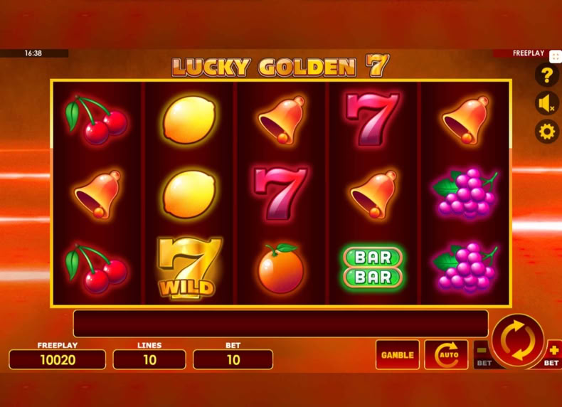 Lucky Golden 7s game - play for free