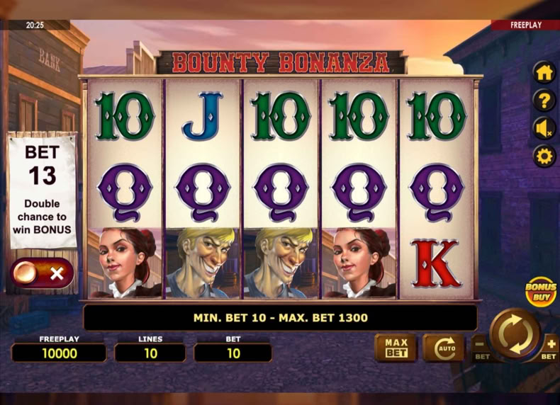Bounty Bonanza game - play for free