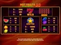 Hot Fruits 20 Cash Spins