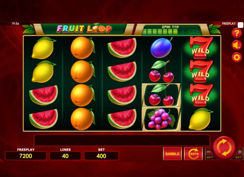 Fruit Loop game - play for free