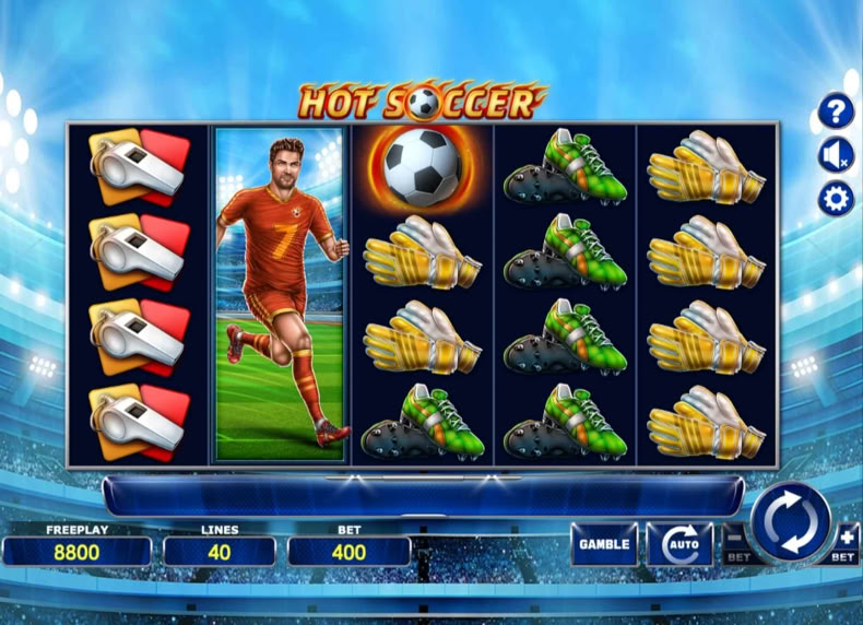Hot Soccer game - play for free