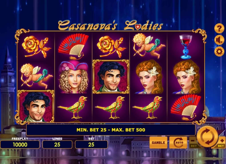 Casanovas Ladies game - play for free