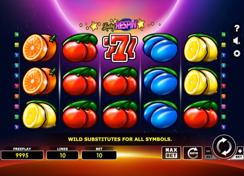 Lucky Respin game - play for free