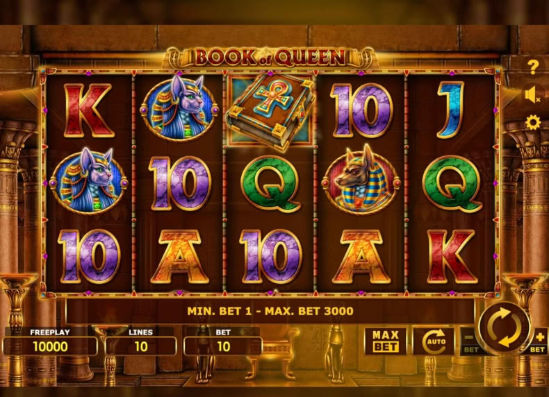 Book Of Queen game - play for free