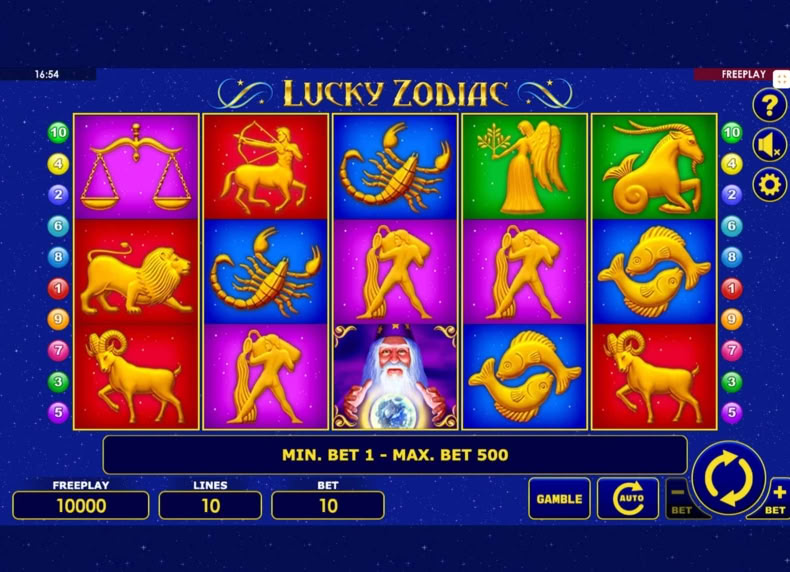 Lucky Zodiac Amatic game - play for free