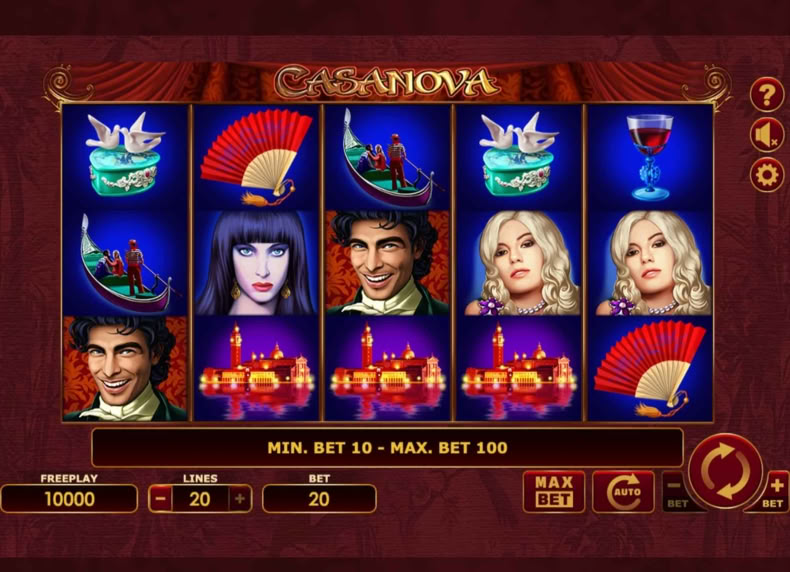Casanova game - play for free