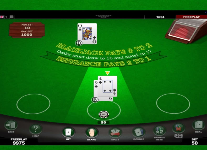Black Jack game - play for free