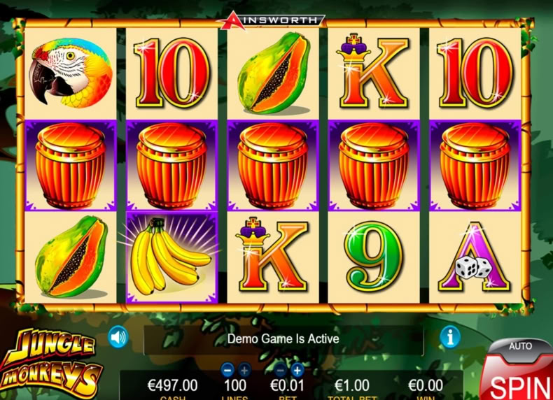 Jungle Monkeys game - play for free