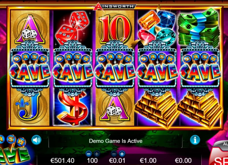 Cash Cave game - play for free