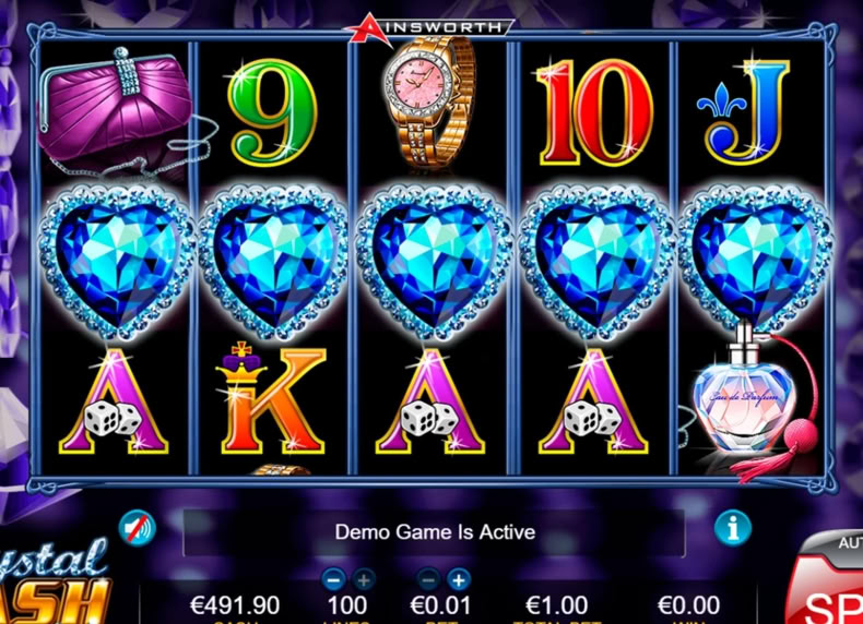 Crystal Cash game - play for free