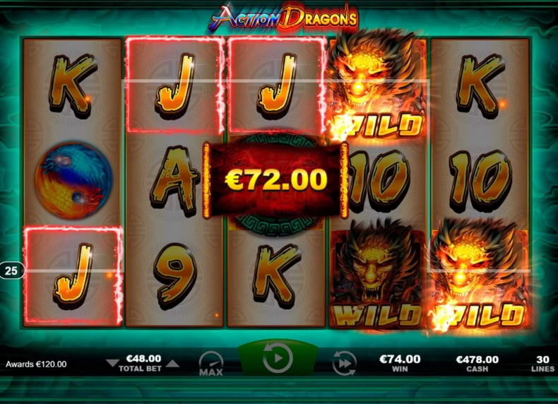 Action Dragons game - play for free