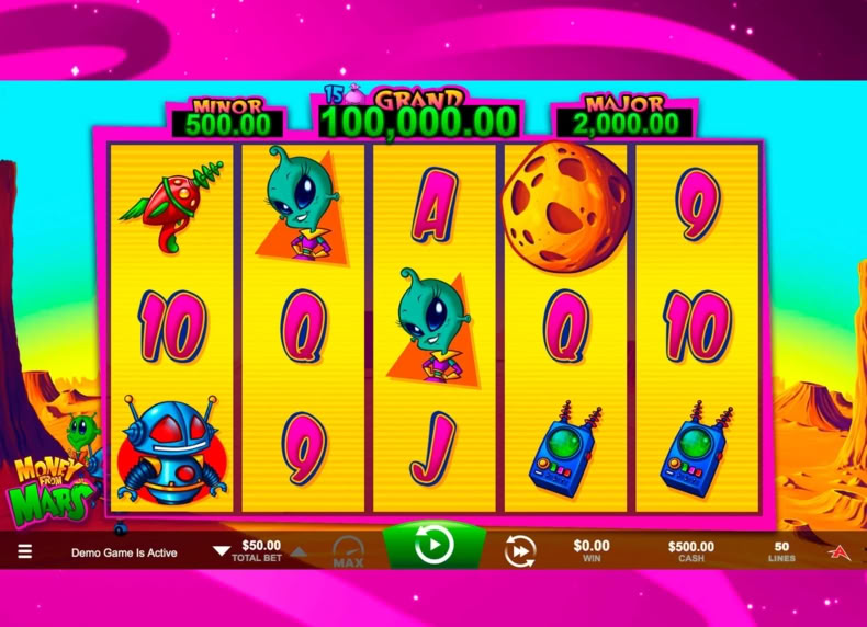 Money From Mars game - play for free
