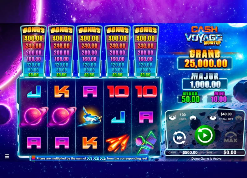 Cash Voyage game - play for free