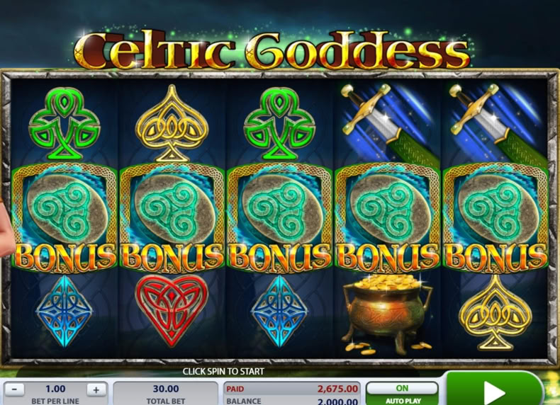 Celtic Goddess game - play for free