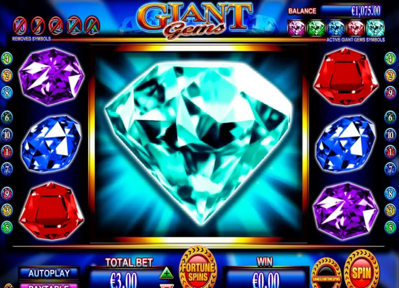 Giant Gems game - play for free