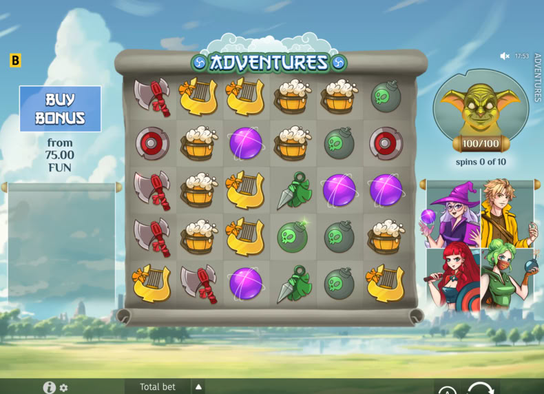 Adventures game - play for free