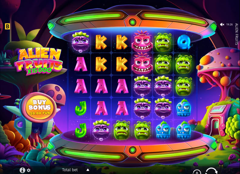 Alien Fruits game - play for free