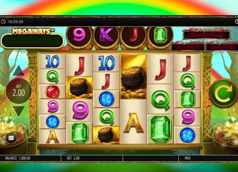 Irish Riches Megaways game - play for free