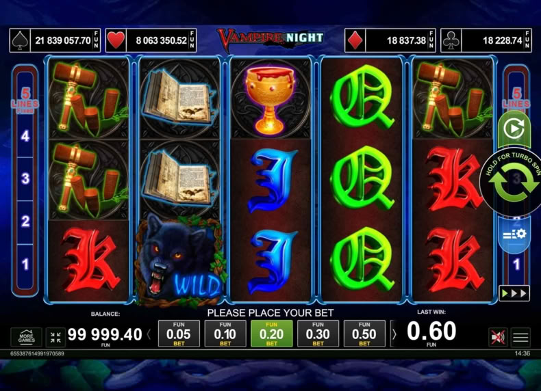 Vampire Night game - play for free
