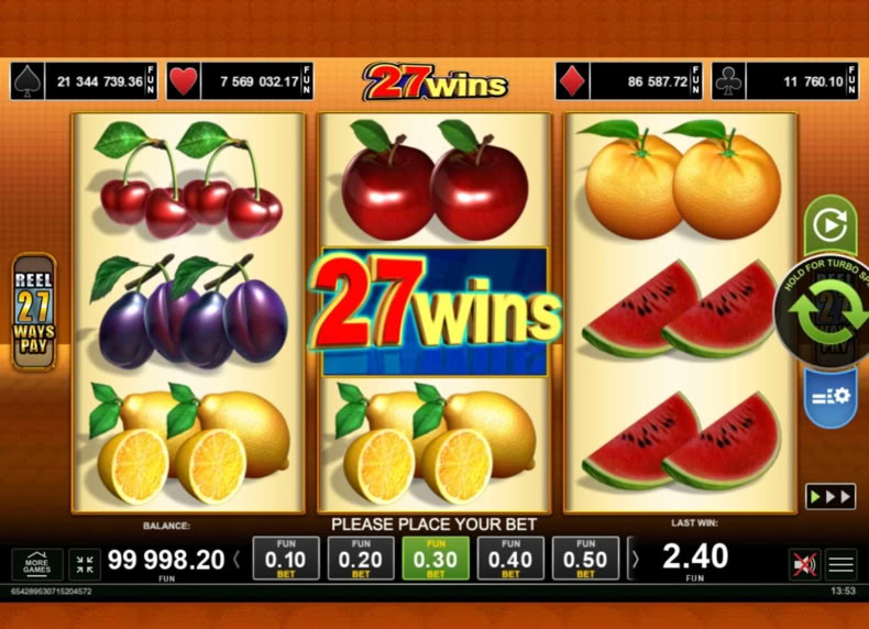 27 Wins game - play for free
