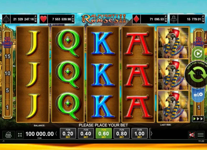 Almighty Ramses II game - play for free