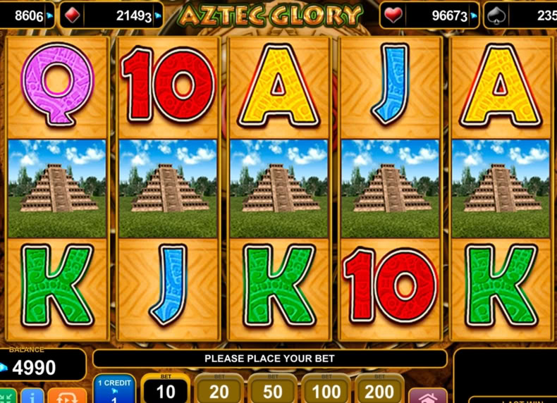 Aztec Glory game - play for free