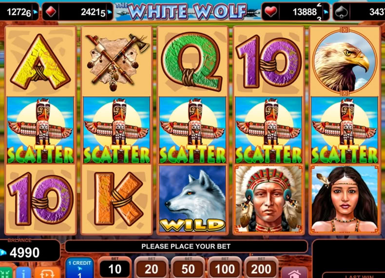 The White Wolf game - play for free