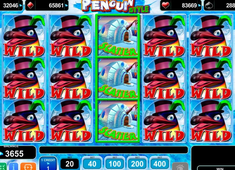 Penguin Style game - play for free