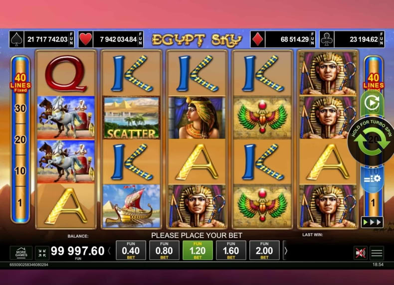 Egypt Sky game - play for free