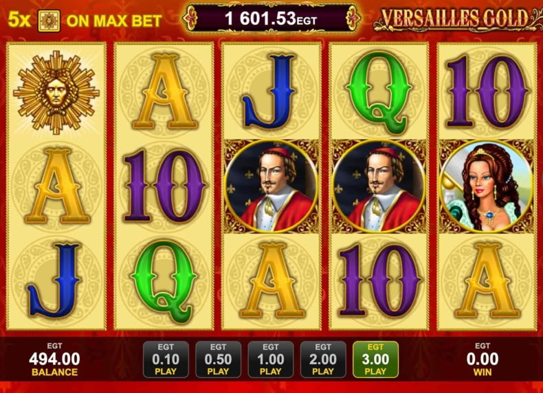 Versailles Gold game - play for free