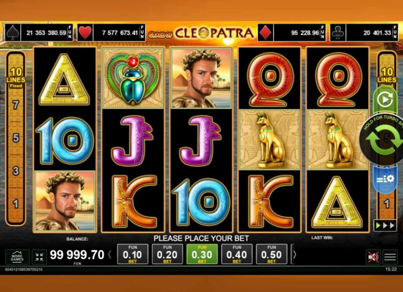 Grace of Cleopatra game - play for free