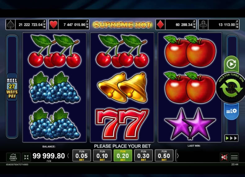 Supreme Hot game - play for free