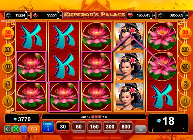 Emperor's Palace game - play for free
