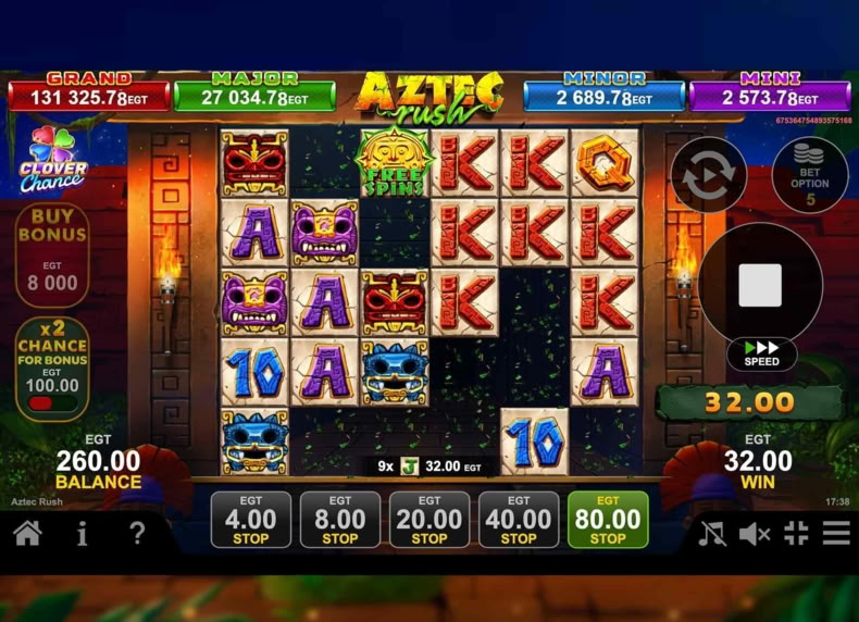 Aztec Rush game - play for free